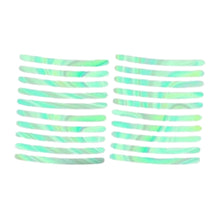 Car Wheel Hub Reflective Car Stickers, Night Warning (20 Pcs Set/ Multicolored)