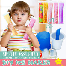 DIY Manual Popsicle Maker  Reusable Ice Cream Mold (Approx 20 Pcs Packing Bag)
