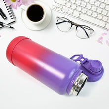 Two Tone Pink Stainless Steel Water Bottle | Copper Coated Vacuum Insulation (1000ml)
