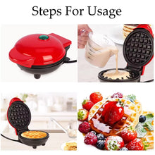 Mini Waffle Maker Machine  Non-Stick Quick Breakfast Tool