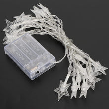 28 LED / Star 3.9 Meter Star Shape Led Light Battery Operated with Flashing Modes (3.9 Mtr)