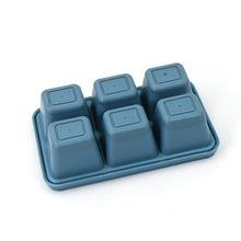 6-Grid Silicone Ice Tray  Ideal for Household Ice Making