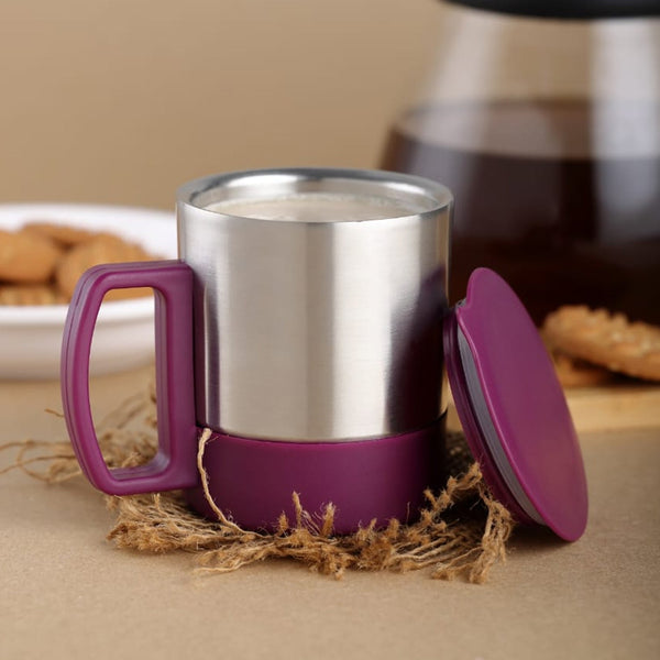 Stainless Steel Coffee/Tea Cup (1 Pc)