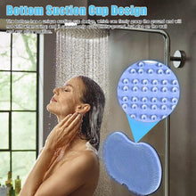 Silicone Bath Massage Cushion  Suction Cup Exfoliating Foot Scrubber & Mat