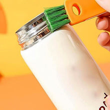 3-in-1 Multifunctional Cleaning Brush Set  Mini Bottle, Cup & Lid Cleaner (1 Pc)