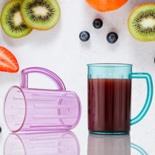 Stylish Juice Glass With Handle Suitable for Kids (2 pc)