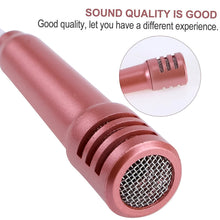 Mini Microphone Mic with Earphone for Voice Recording (1 Pc)