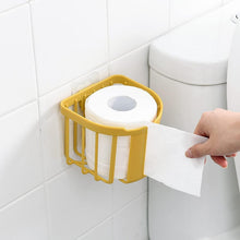 Toilet Paper Holder Bathroom, Tissue Roll Wall Mounted Plastic (14 x 13.5 x 11 Cm)