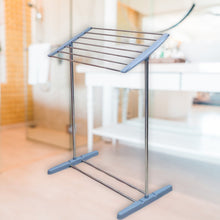 Multi-Functional Single Tier Mobile Towel Foldable Rack