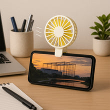 Mini USB Handheld Fan  Portable Rechargeable Mini Fan for Home & Travel