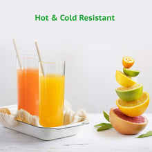 Paper Straw  Plain 6 mm Diameter, 200 mm Length, 50 Pcs Pack