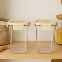 Apex Press Lock Airtight Kitchen Storage Container Set (2Pc/1400ml) Approx