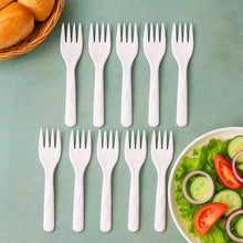 Compostable Bagasse Fork  10 Pcs Pack