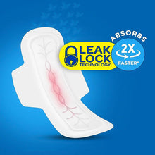 Beautiful Basics Blue Lady Long Pads With Wides Wings Sanitary Pads  330 mm, 40-Pack