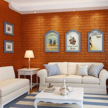 Wallpaper 3D Foam Wallpaper Sticker Panels (76 x 70 Cm / 1 Pc)