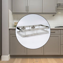 25 cm Metal Space Saving Rack  Multi-Purpose Kitchen Storage Organizer Shelf