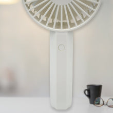 Mini Rechargeable Fan  Lightweight & Easy Carry (1 Pc | Battery Not Included)