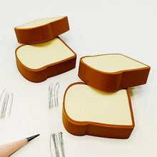 3D Toast Bread Shape Eraser for Kids (4 Pcs Set)