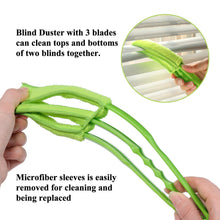 Window Blind Cleaner Brush Microfiber Sleeves  Dusting Tool for Shutters & AC (1 Pc)