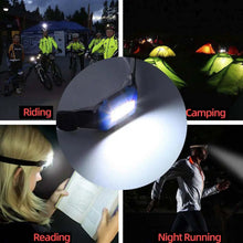 10W COB Waterproof Headlamp  Portable Lantern for Camping, Hiking (1 Pc)