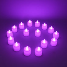 Flameless LED Tealights, Smokeless Plastic Decorative Candles (Pack Of 24)