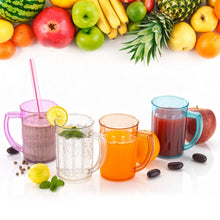 Stylish Juice Glass With Handle Suitable for Kids (2 pc)