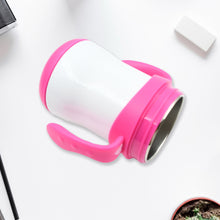 Vacuum Stainless Steel Water Bottle With Carry Handle & Straw (280 ML)