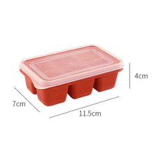 6-Cavity Silicone Ice Tray  Ideal for Kitchen & Home Use