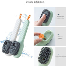 Multifunctional Scrubbing Brush with Liquid / Soap Dispenser (1 Pc)