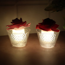 Rose Flower Tealight Candles