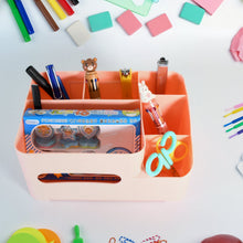 6-Compartment Desk Organizer  Multi-Function Storage  (Home/Office)