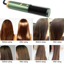 Hair Straightener Comb, Anti Scald Hot Comb Negative Ion Hair Straightener Brush (1200w)