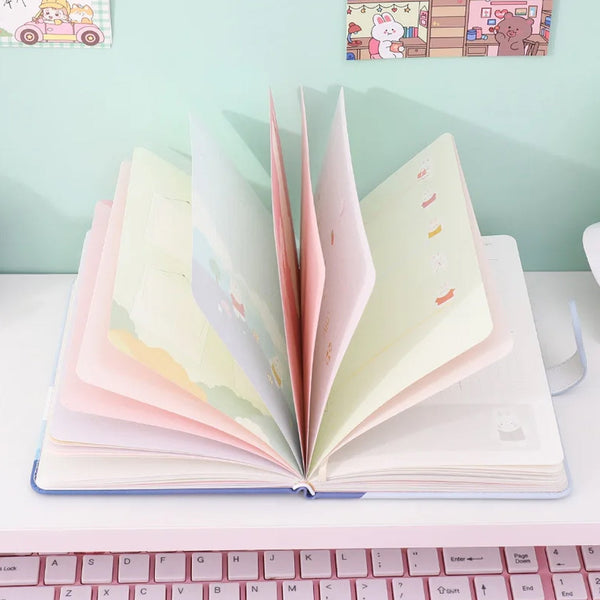 Notebook Diary ( 12.4x16.8 CM / 112 Pages)