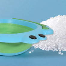 Frog Shape Foldable Baby Wash Basin  Space-Saving Face Washing Tub (33×31cm)