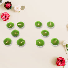 89 Hour Unscented Smokeless Candles for Festivals, Parties & Dinners (10 Pc)