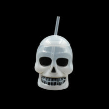 Ghost Face Bottle Water Bottle, Drinking Cup with Lid and Straw(1 Pc)