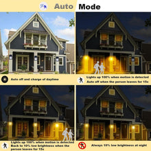 Solar Wall Lamp  Wireless Outdoor Light with Motion Sensor & 3 Modes