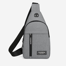 Waterproof Waist Bag  Shoulder Crossbody Bag with USB Charging Slot