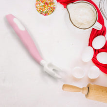 Silicone Bendable Kids Spoon & Fork Set  Toddler Self-Feeding Utensils (2 Pc Set)