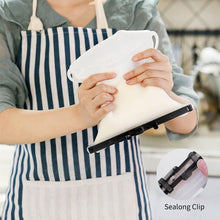 Silicone Food Bag  Leakproof, Flat Bottom, BPA-Free, Microwave & Dishwasher Safe