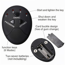 Wireless 6-Pack Abs Stimulator  Rechargeable Muscle Exerciser & Massager