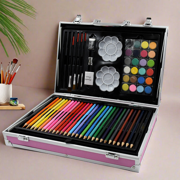 Professional Art Set-Drawing Painting Sketching Coloring Kids Set (145 Pcs Set)