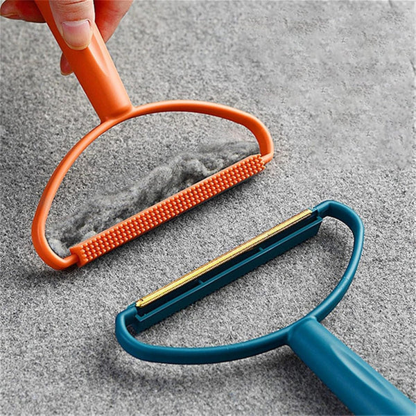 2-in-1 Portable Lint Remover  Long-Handle Brush & Sticky(1 Pc)