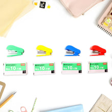 Mini Stapler Set Staples  Assorted Colors | No.10 Staplers with Pins (20 pcs Set)