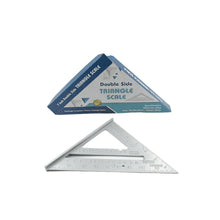 Double-Sided 45° Triangle Ruler  7-Inch Aluminum Alloy Rafter Square for Home Use