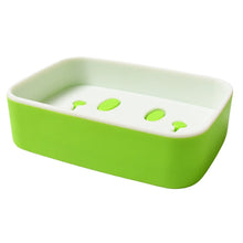 Portable Travel Soap Dish Box  Cute Cartoon Smile Face Draining Container