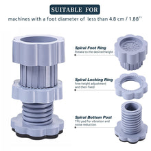 Anti vibration washing machine support Pad Non-Slip ( 1 Pc )