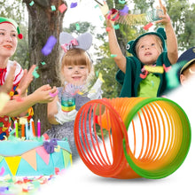 Rainbow Slinky Spring Toy  Compact Fun Toy for Kids & Adults, Gift-Friendly
