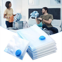 Vacuum Storage Bags with Suction Pump & Shirt clips (5 Pcs Set)