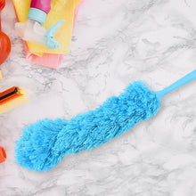 Adjustable Long Handle Microfiber Dust Brush  Foldable Ceiling & Appliance Cleaner